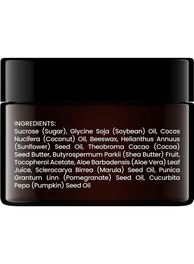 بروكلين بوتاني مقشر ومقشر الشفاه من بروكلين بوتاني، 1 أونصة - مرطب للشفاه الجافة والمتشققة - مقشر لطيف للشفاه لشفاه ناعمة وأكثر إشراقًا - بنكهة جوز الهند - Image 3