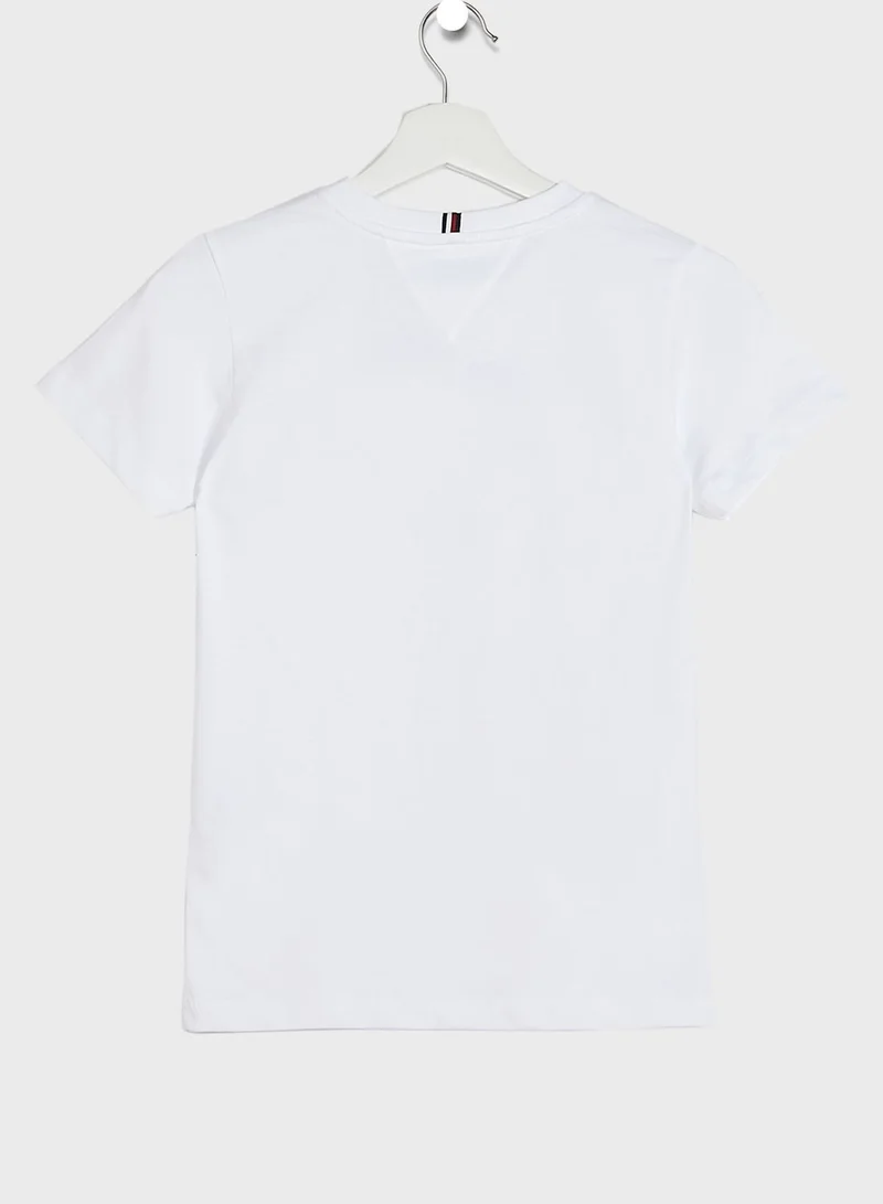 TOMMY HILFIGER Youth Logo T-Shirt