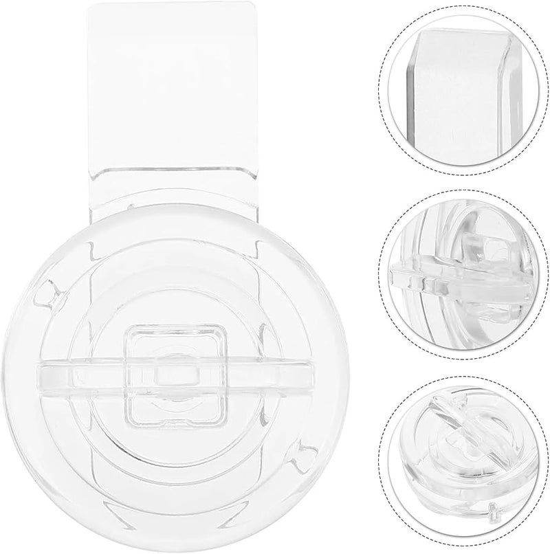 20pcs Transparent Acrylic Hinge Hasp Mini Door Latch Lock Buckle - Image 3