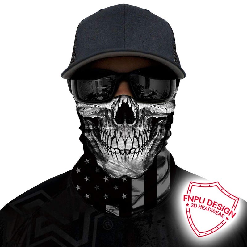 TERNNK Seamless Neck Gaiter Shield Scarf Bandana Face Mask UV Protection for Motorcycle Cycling Riding Running Headbands F9 - Image 4