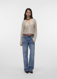 VERO MODA Glitter V-Neck Cardigan  - Image 5