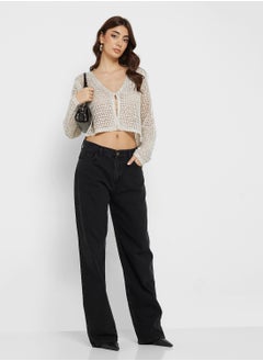 VERO MODA Glitter V-Neck Cardigan  - Image 4