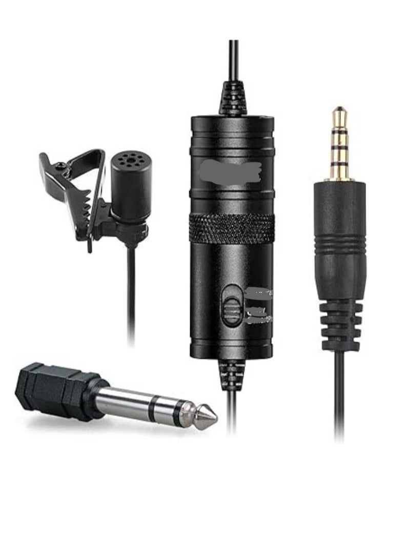 Lavalier Microphone BY-M1 – Clip-on Condenser Mic for Smartphones, Cameras & Laptops - Image 2