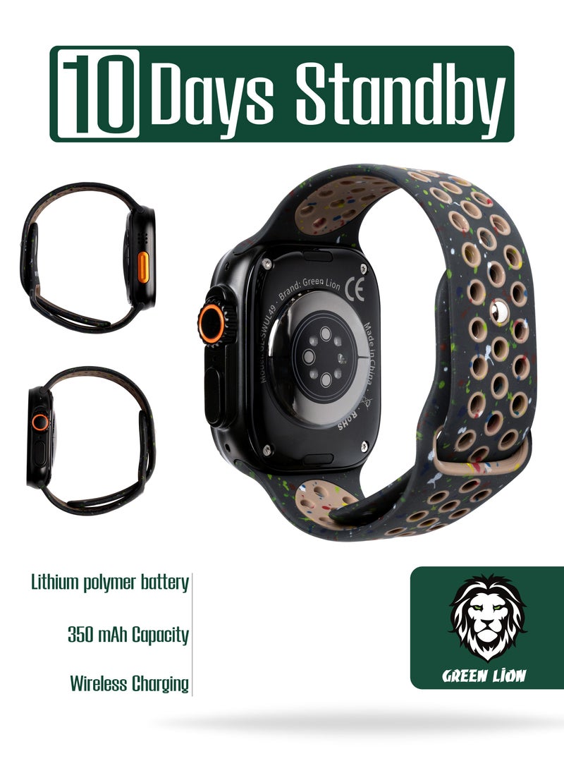 GREEN LION Ultra Active Smart Watch - Midnight Sky / Nylon Black  - Image 4