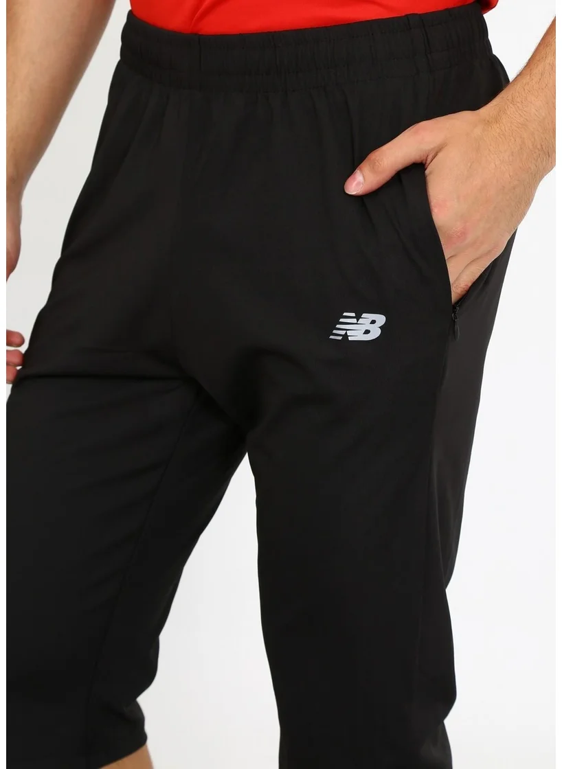 New Balance Nbtmcp-Bk Men's Capri Tights