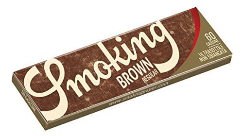 Smoking Short Rolling Paper, Single Packets, Brown, 60 x 50 - Image 3