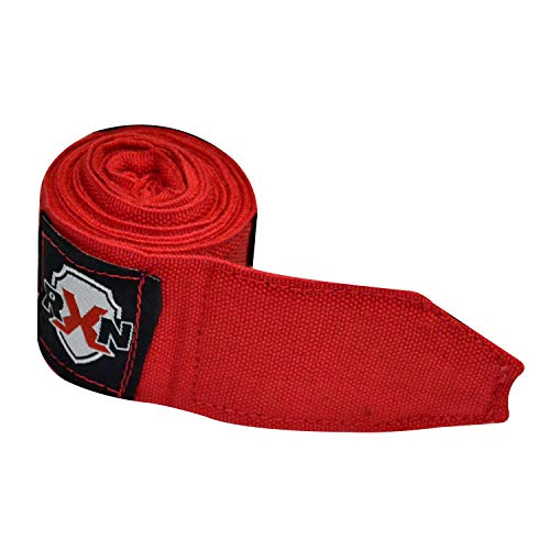 RXN Boxing Hand Wraps (Red, 3 mtr) - Image 2