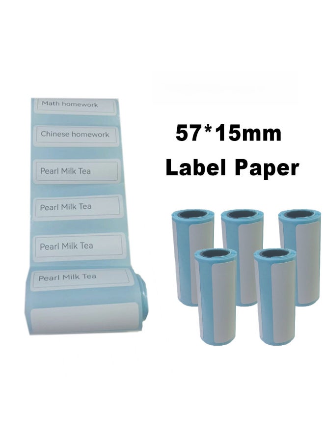 Neutral Wrong Printer Self-adhesive Printing Paper 57x25 Non-core Supermarket Takeaway Receipt Paper Paste Printing Paper - Image 2