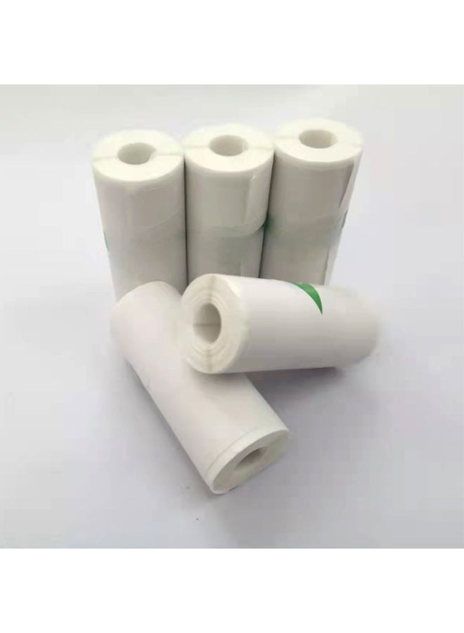 Neutral Wrong Printer Self-adhesive Printing Paper 57x25 Non-core Supermarket Takeaway Receipt Paper Paste Printing Paper - Image 4