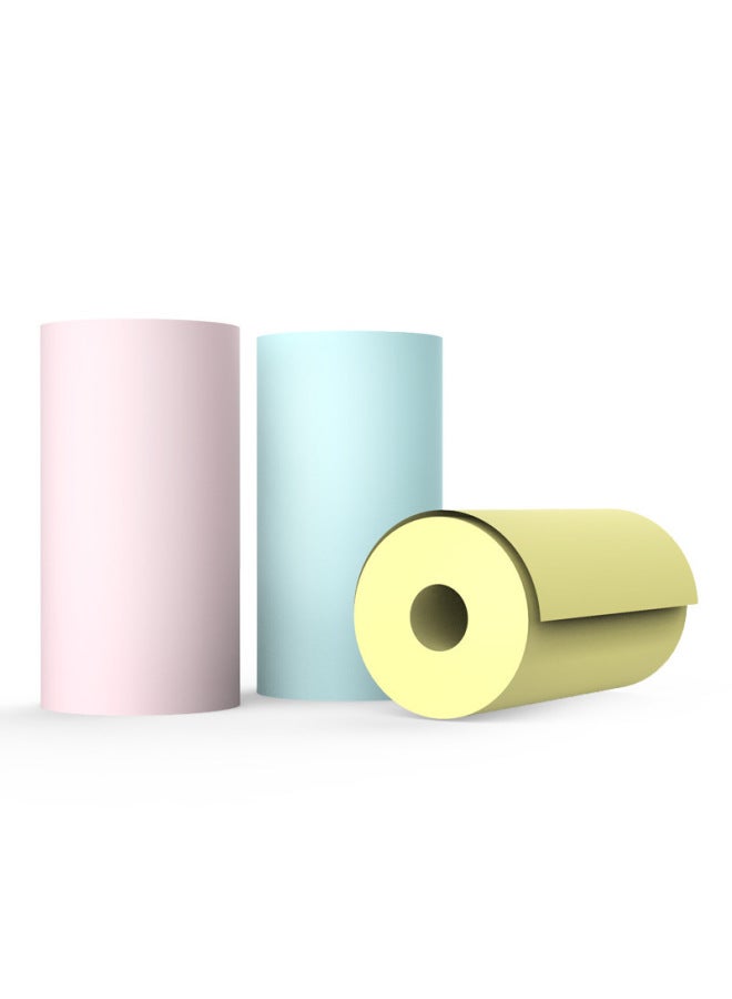 Neutral Wrong Printer Self-adhesive Printing Paper 57x25 Non-core Supermarket Takeaway Receipt Paper Paste Printing Paper - Image 3