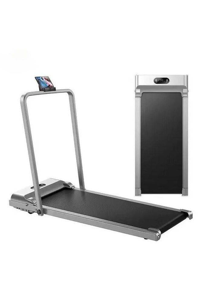 Glanfen Home Electric Treadmill Walking Machine Remote Control Speed Maximum Speed 6KM/ h Maximum Load 100KG Without Installation Stored Under The Sofa or Bed Suitable For Office And Home Use（with armrest）  - Image 2