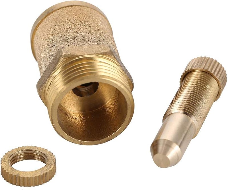 Brass Pneumatic Muffler G1 Male Thread Air Exhaust Noise Reducer Filter For Air Cylinders Solenoid Valves - Image 3