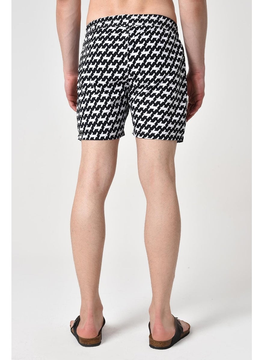 Patterned Swim Shorts (E22-GRANZ00)