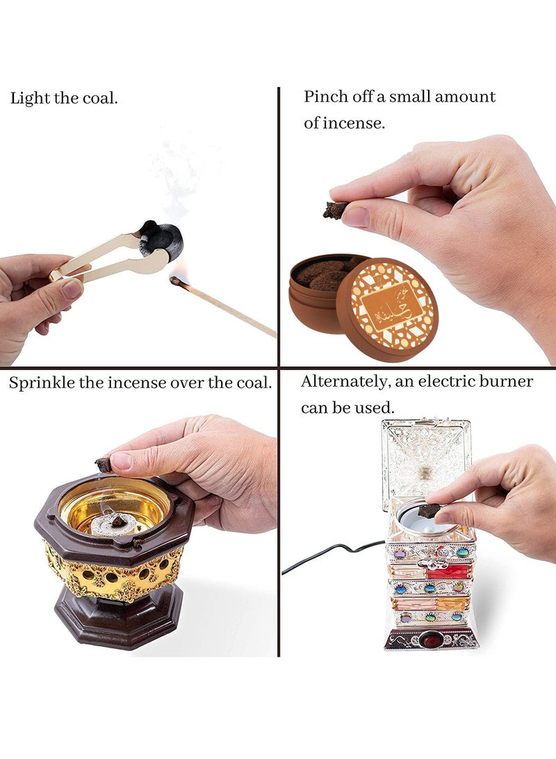 عطوري My Perfumes KHALIFA from Otoori Long Lasting Solid Incense Bakhoor 10 Tablets 100gm - Image 3