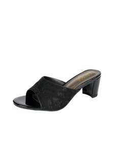 Michelle Morgan 092-2931 Michelle Morgan Ladies Block Heel 314RJ199 Black  - Image 1
