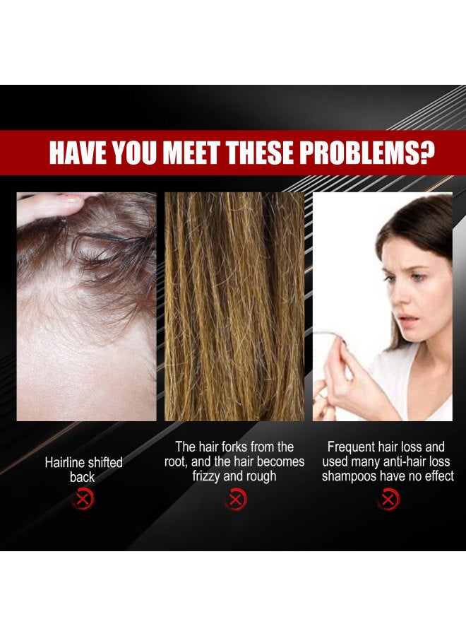 EELHOE Black Rice Hair Spray Strengthens And Firms Hair, Repairs And Moisturizes Hair Roots, Smoothes Hair Growth Spray - Image 2