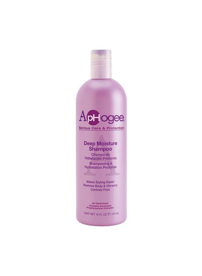 Aphogee Deep Moisture Shampoo, 16 Fl Oz