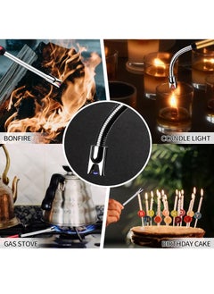 USB Type-C Rechargeable Electric Lighter with Safety Switch, Long Windproof Flameless Electronic Lighter for Candle, Grill, Gas Stove, Kitchen, Camping - pzsku/Z57AFFACFBC0D629DD100Z/45/_/1738971286/2b14233e-ee7c-45db-b65c-1bc873f1bd21