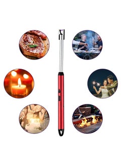 USB Type-C Rechargeable Electric Lighter with Safety Switch, Long Windproof Flameless Electronic Lighter for Candle, Grill, Gas Stove, Kitchen, Camping - pzsku/Z57AFFACFBC0D629DD100Z/45/_/1738971317/e55b293f-9e7a-4f99-8cd0-2107174f4623