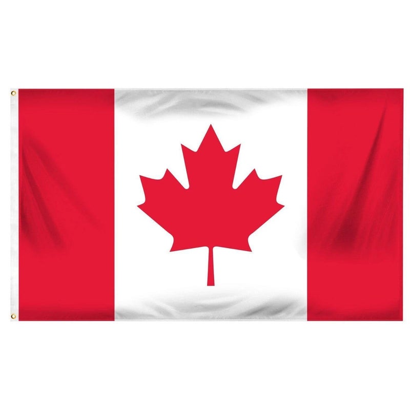 Boolavard World Cup 2026 Flag - Official National Flag 5ft X 3ft Large Double Sided With Brass Eyelets USA Canada Mexico (Canada) - Image 4