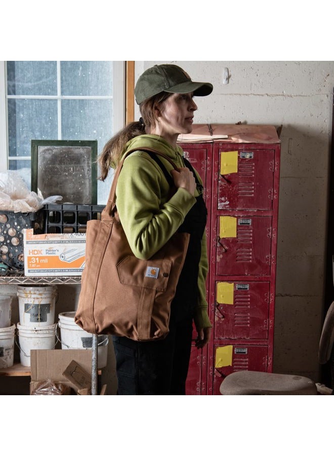 carhartt حقيبة عمودية متينة مقاومة للماء، حقيبة مفتوحة (أسود)، مقاس واحد - Image 2