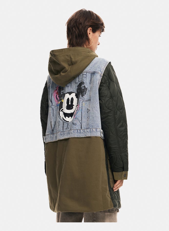Hybrid Parka With Mickey Hood