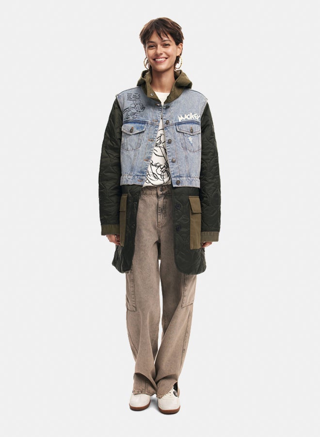 Hybrid Parka With Mickey Hood