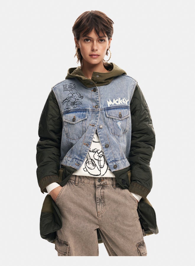 Hybrid Parka With Mickey Hood