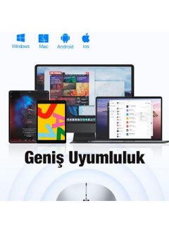 Coofbe Rechargeable Wireless 2.4 Bluetooth Mouse Wireless Mouse 1000-1600 DPI Mac Ios Windows Apple Mouse  - Image 3