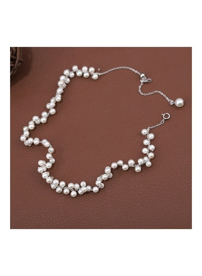 xozgdovg S925 Sterling Silver Crystal Studded Pendant Necklace - Image 4