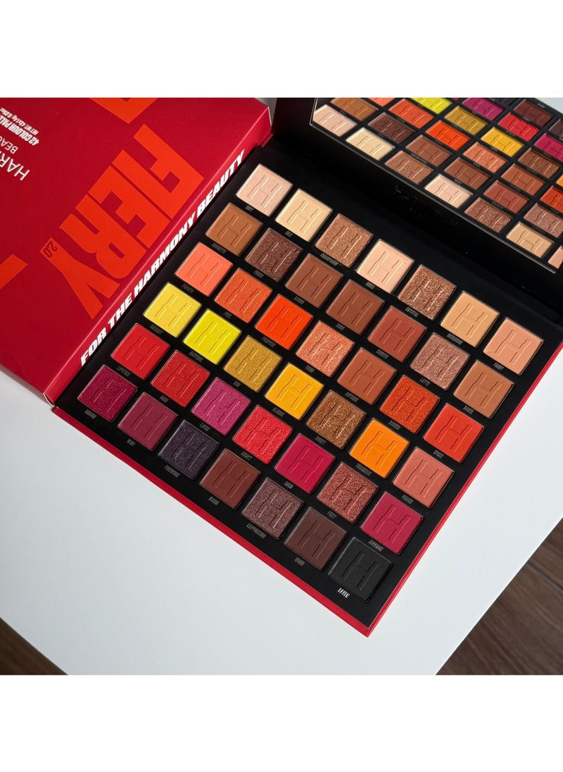 Harmony - Harmony Eyeshadow Palette 42 shades of creativity and brilliance - Image 1