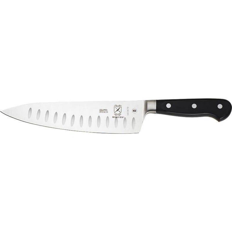 Mercer Culinary M23670 Renaissance, 8-Inch Granton Edge Slicing Knife - Image 1