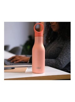 Joseph Joseph Loop Vacuum Insulated Water Bottle, 500ml -Coral - pzsku/Z57B098AB1D24224B233BZ/45/_/1654273142/1011bd1b-06d6-44ca-bfce-947e5e7a59e4