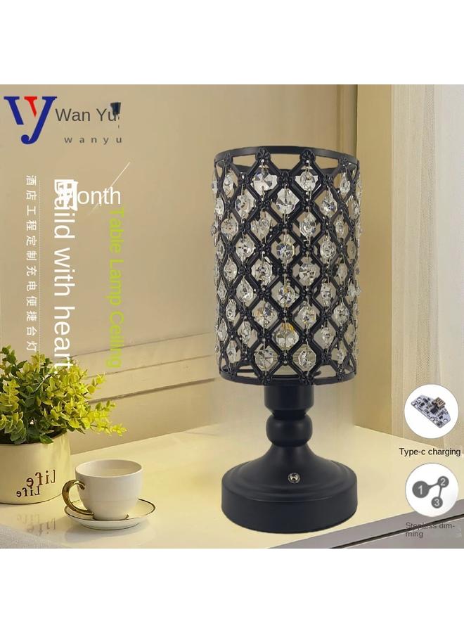 Bluejw New Style Table Lamp Modern Simple Decorative Bedside Lamp Light Luxury Iron Table Lamp Touch Dimming Bedroom Nightlight - Image 3
