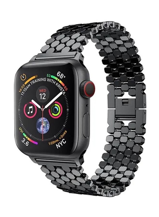 Captaintech Stainless Steel Loop Strap Replacement Band For Apple Watch 42/44/45/49mm Series 7/6/5/4/3/2/1 - Image 4