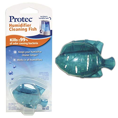 Protec Humidifier Cleaning Fish, Tank Cleaner, Fights Slime & Odor, Lasts 30 Days, 1 Count, Color May Vary - Image 5