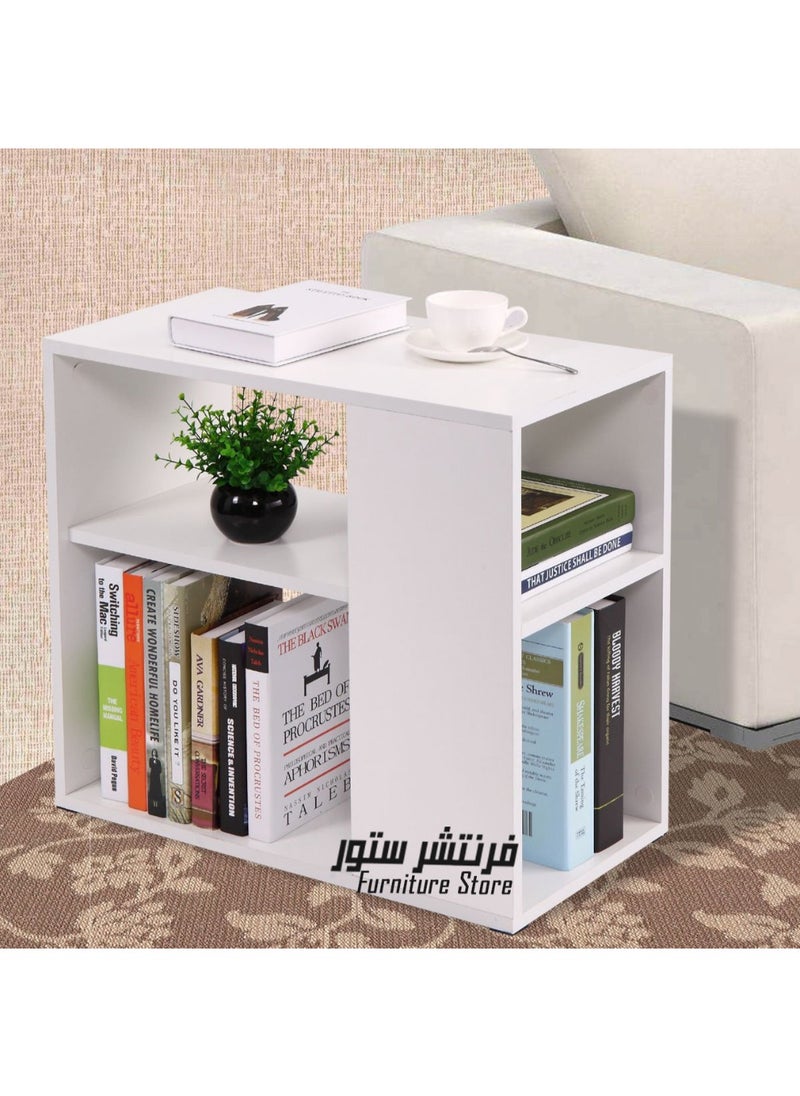 فرنتشر ستور ترابيزة قهوة - ارتفاع 55 سم - عرض 60 سم - عمق 24 سم ، من فرنتشر ستور.  - Image 1