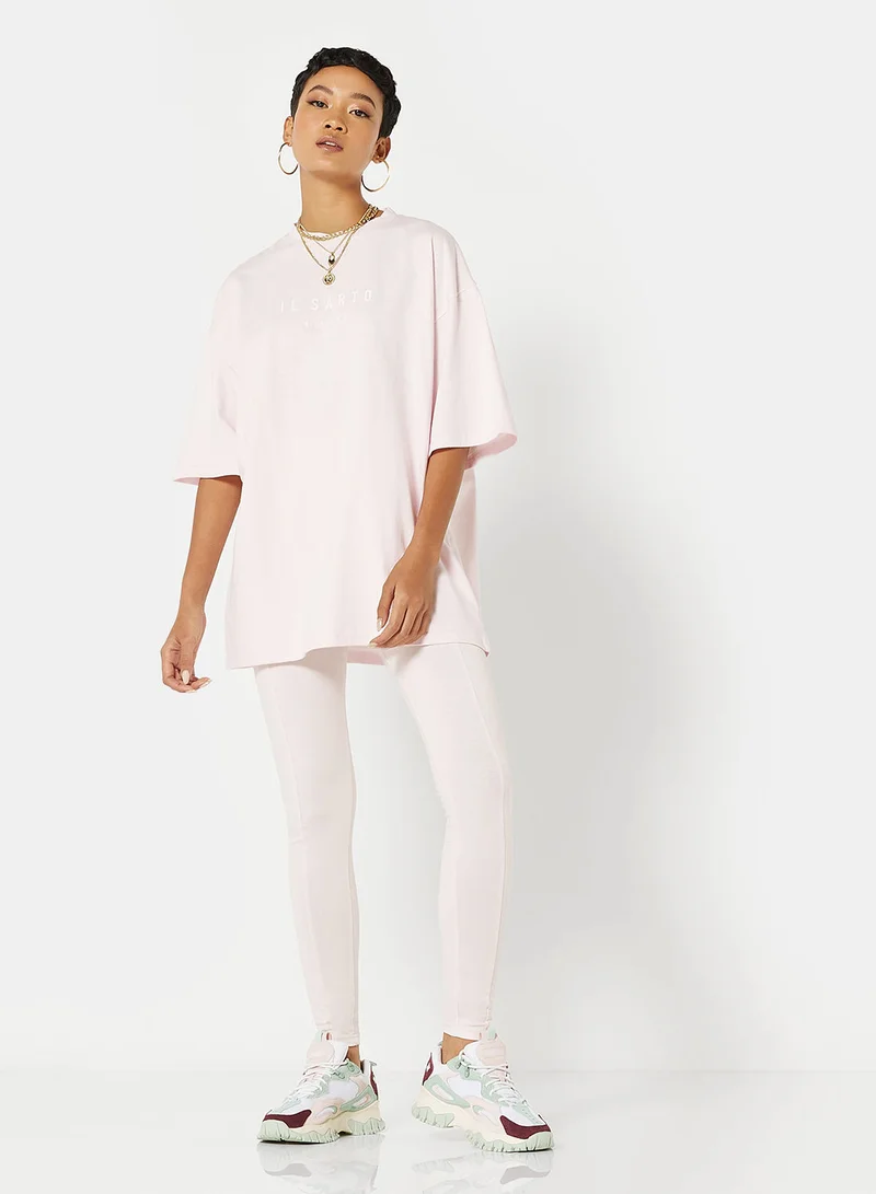 IL SARTO Logo Oversized T-Shirt