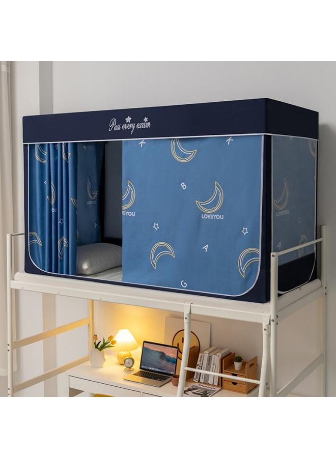 Bluejw New Student Mosquito Net Upper And Lower Bunk Bed Type Shading Dust-proof Dormitory Bedroom Single Privacy Bed Curtain Bed Curtain Wholesale - Image 1