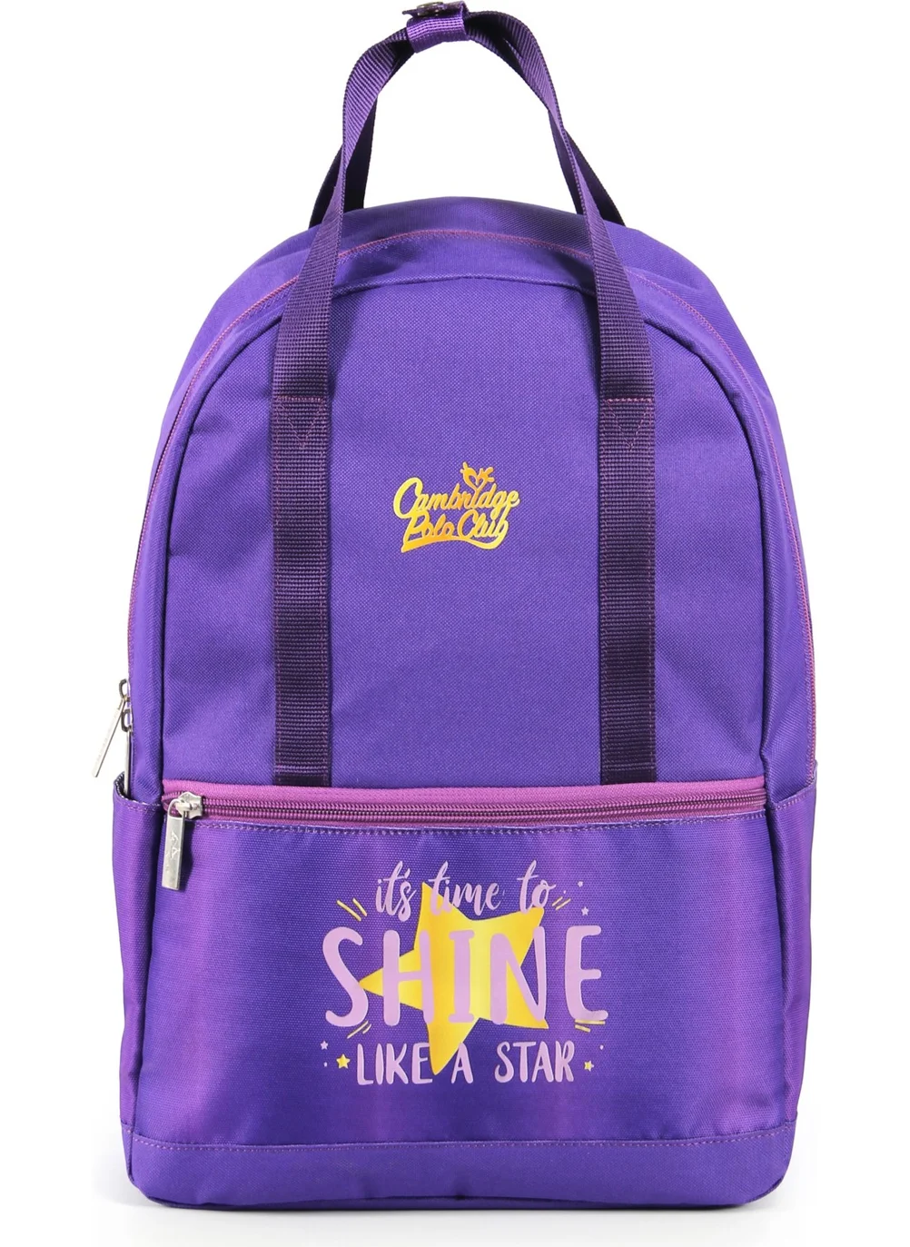 Cambridge Polo Club Like A Star Girls' Primary School Bag with Front Compartment