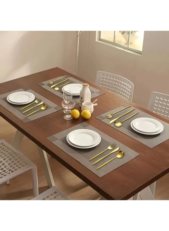 24pcs Silvery Stainless Steel Elegant Cutlery Set Dishwasher Safe Durable Cutlery For Home Restaurant Wedding Party Tableware - Image 5