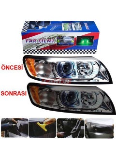 Carub Headlight-Stop Film 30Cmx10M Light Black 