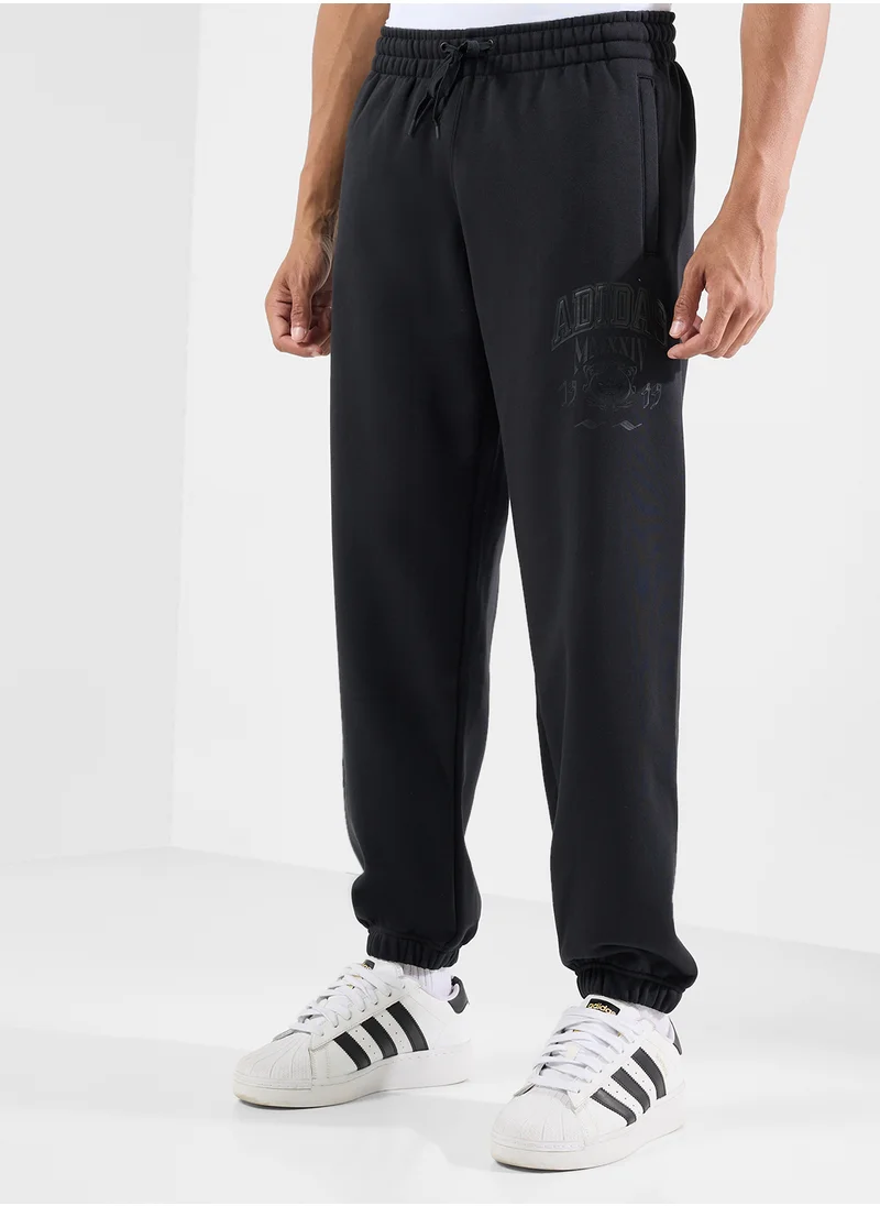 adidas Originals Logo Varsity Sweatpants