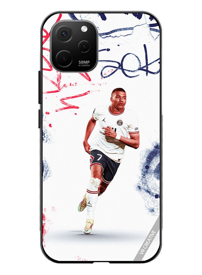 VR CREATIVE Protective Case Cover For Huawei Nova Y61 Mbappe Design Multicolour - Image 1