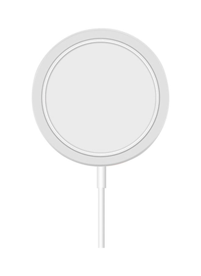 Generic - Silicone Protective Case Cover for Apple iPhone Wireless Charger White - Image 1