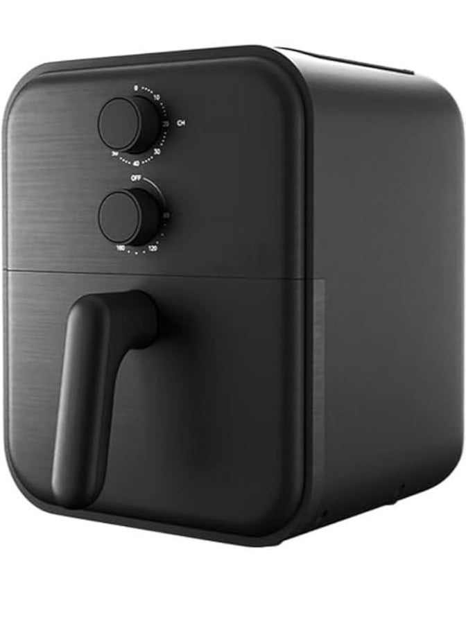 Air Fryer 3.8 Liters with Timer Temperature Adjustable Control and 8 Preset Programs, 1600W, Black  - Image 1