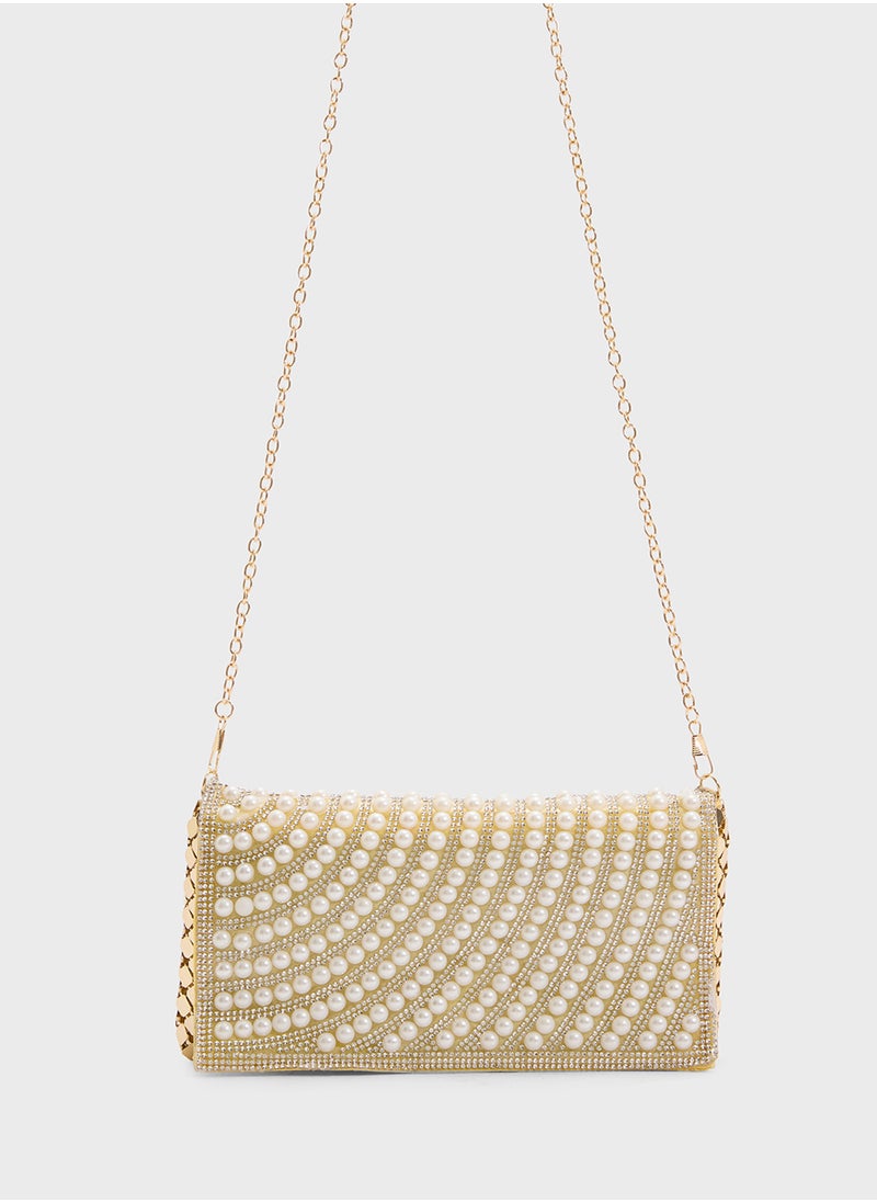 Ella Limited Edition Ladies Sparkly Clutch Bag  - Image 1