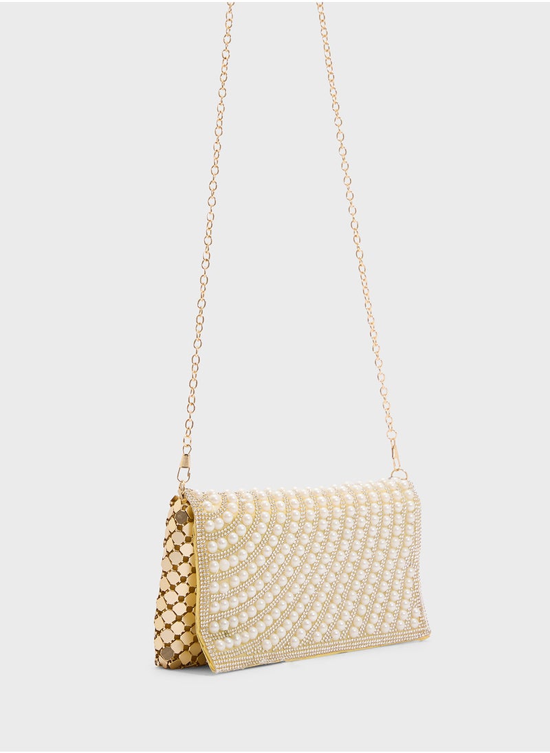 Ella Limited Edition Ladies Sparkly Clutch Bag  - Image 3