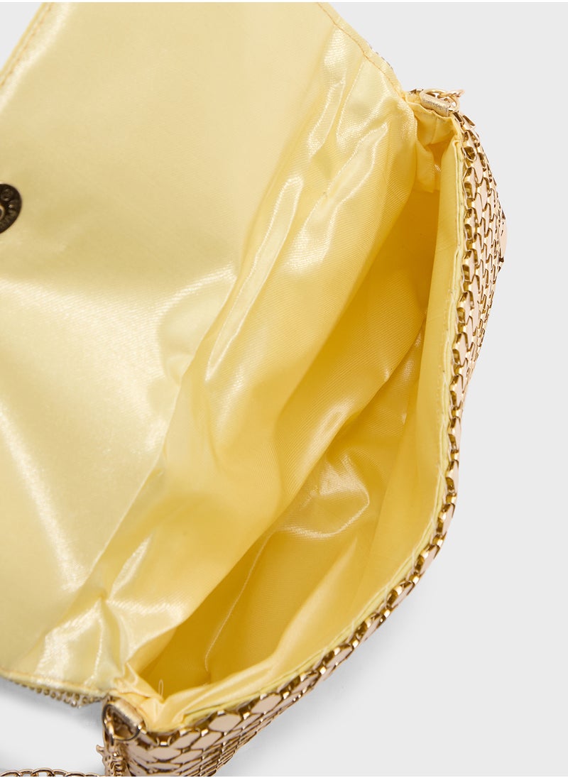 Ella Limited Edition Ladies Sparkly Clutch Bag  - Image 5