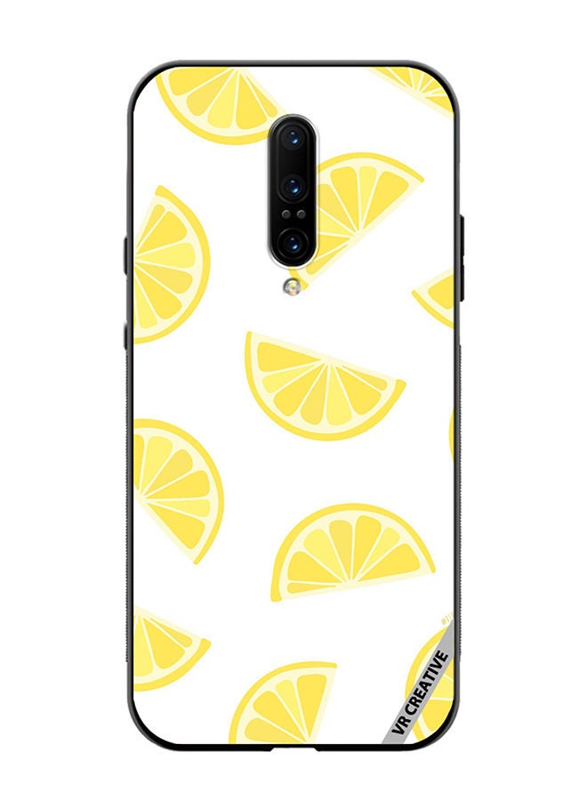 VR CREATIVE Protective Case Cover For OnePlus 7 Pro Lemonie Design Multicolour - Image 1